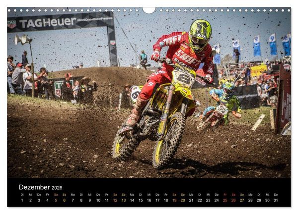 Produktbild: MX Racing 2026 (Wandkalender 2026 DIN A3 quer), CALVENDO Monatskalender