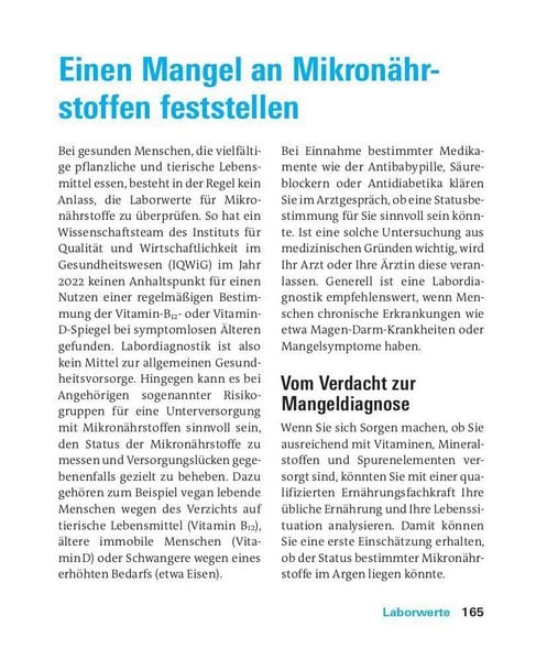 Produktbild: Vitamine, Mineralstoffe, Spurenelemente