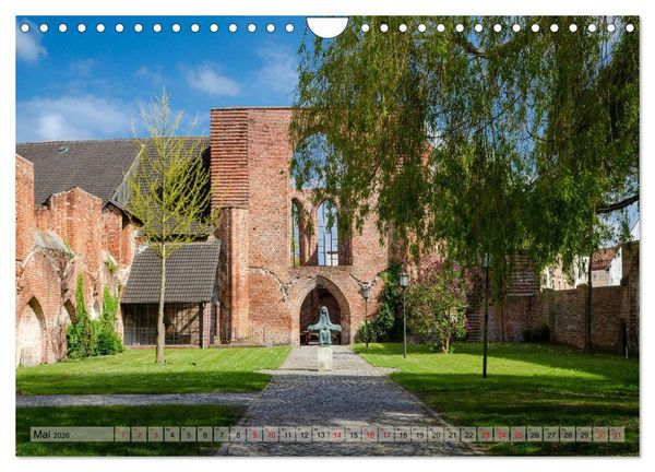 Produktbild: Ein Bummel durch die Hansestadt Stralsund (Wandkalender 2026 DIN A4 quer), CALVENDO Monatskalender
