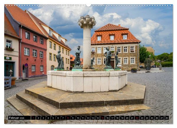 Produktbild: Lutherstadt Eisleben Impressionen (Wandkalender 2026 DIN A2 quer), CALVENDO Monatskalender