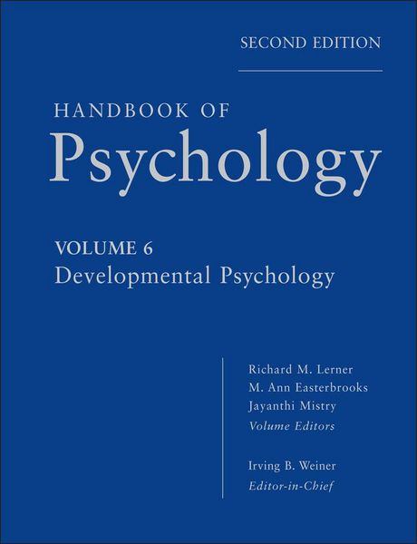 Produktbild: Handbook of Psychology, Developmental Psychology