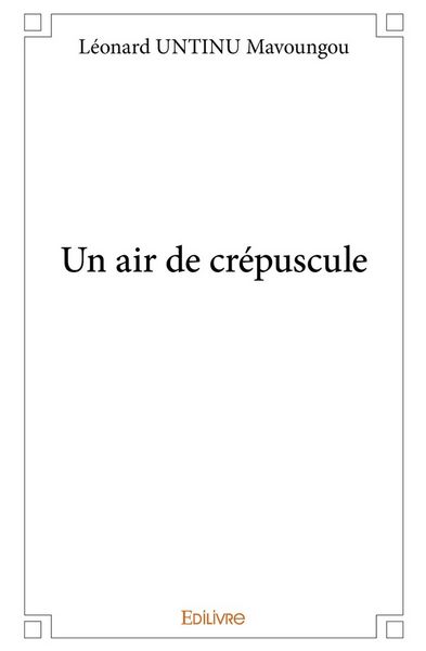 Produktbild: Un air de crepuscule