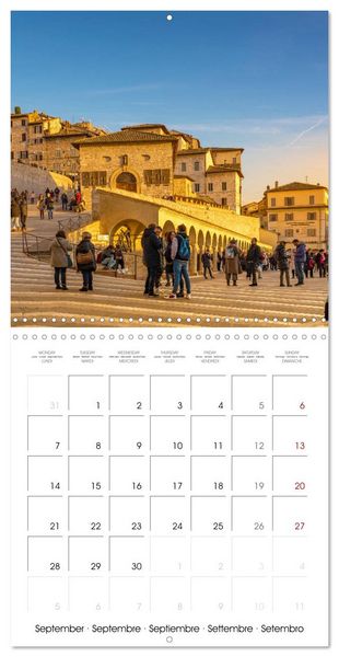 Produktbild: Assisi - Medieval Heart of Italy (Wall Calendar 2026 12 &times; 12 Inch) CALVENDO 12 Month Wall Calendar