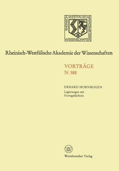 Produktbild: Legierungen mit Formged&auml;chtnis