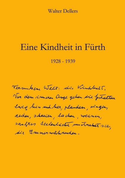 Produktbild: Eine Kindheit in F&uuml;rth