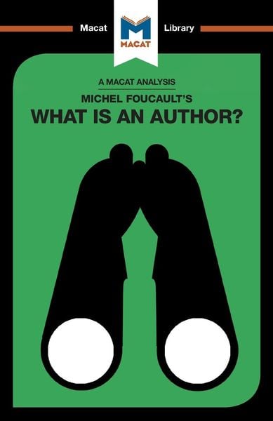 Produktbild: An Analysis of Michel Foucault's What is an Author?