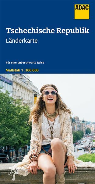 Produktbild: ADAC L&auml;nderKarte Tschechische Republik 1:300 000