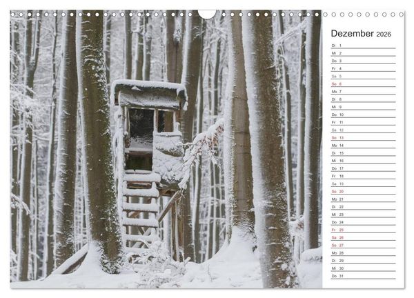 Produktbild: Emotionale Momente: Wild und Jagd. (Wandkalender 2026 DIN A3 quer), CALVENDO Monatskalender