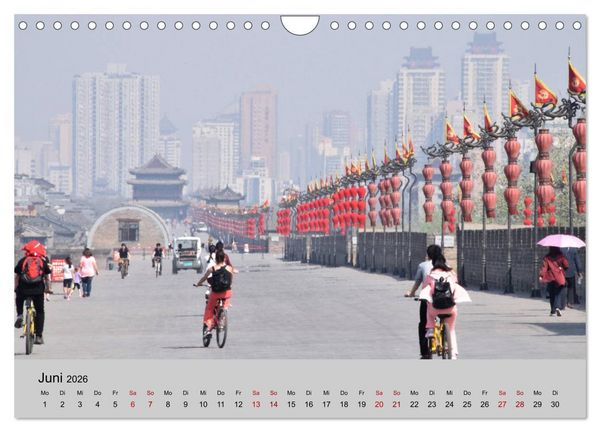 Produktbild: China-Impressionen (Wandkalender 2026 DIN A4 quer), CALVENDO Monatskalender