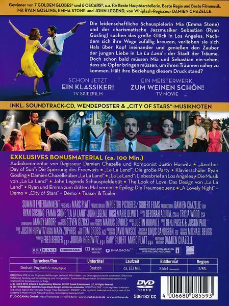 Produktbild: La La Land (+ CD-Soundtrack)