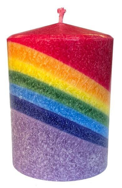 Produktbild: Kerze "Rainbow"