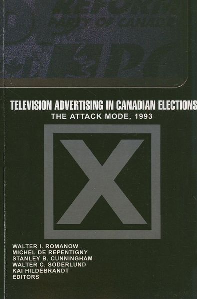 Produktbild: Television Advertising in Canadian Elections