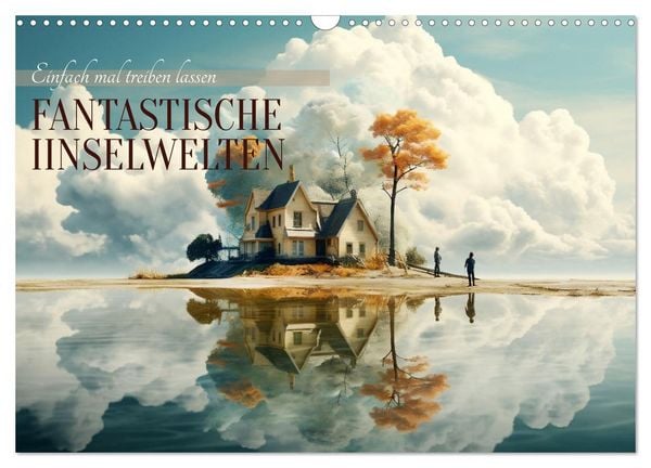 Produktbild: Fantastische Inselwelten (Wandkalender 2026 DIN A3 quer), CALVENDO Monatskalender