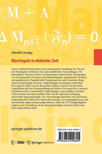 Produktbild: Martingale in diskreter Zeit