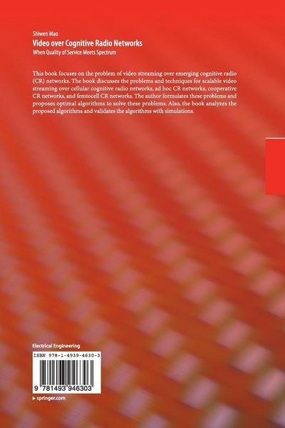 Produktbild: Video over Cognitive Radio Networks