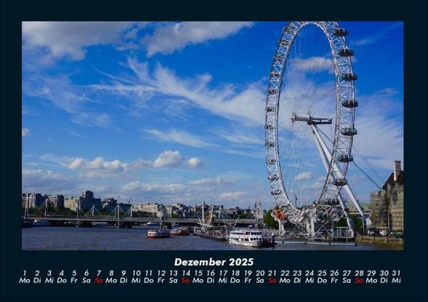 Produktbild: London - Impressionen 2025 Fotokalender DIN A4