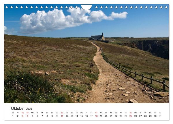 Produktbild: Bretonische Impressionen (Wandkalender 2026 DIN A4 quer), CALVENDO Monatskalender