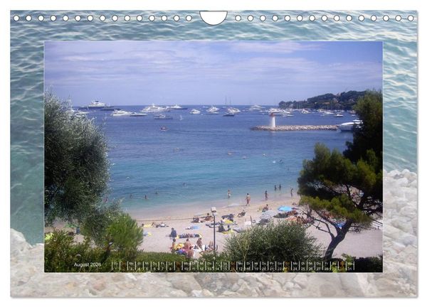 Produktbild: Nizza, C&ocirc;te d'Azur (Wandkalender 2026 DIN A4 quer), CALVENDO Monatskalender