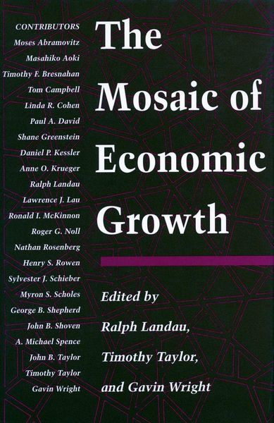 Produktbild: The Mosaic of Economic Growth
