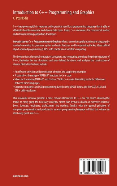 Produktbild: Introduction to C++ Programming and Graphics