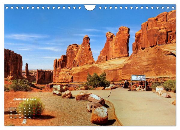 Produktbild: Arches Road Trip (Wall Calendar 2026 DIN A4 landscape), CALVENDO 12 Month Wall Calendar
