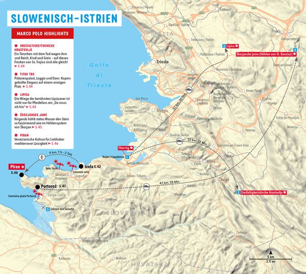 Produktbild: MARCO POLO Reisef&uuml;hrer Kroatische K&uuml;ste Istrien, Kvarner