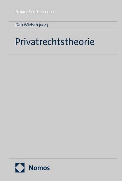 Produktbild: Privatrechtstheorie