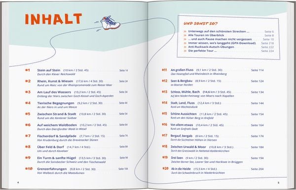 Produktbild: DUMONT Wanderzeit am Niederrhein