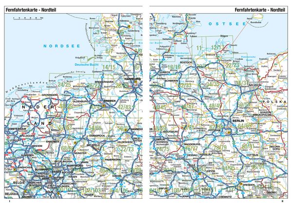 Produktbild: ADAC Reiseatlas 2027/2028 Deutschland 1:200.000, Europa 1:4,5 Mio.