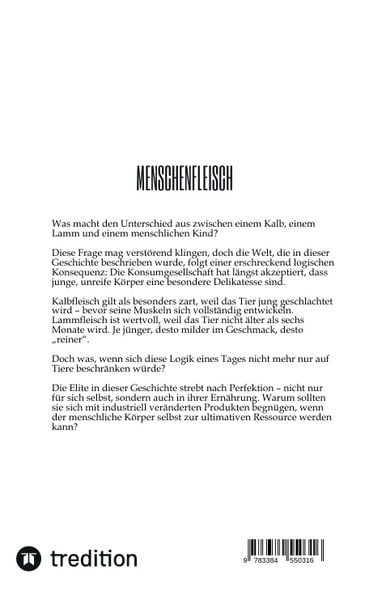 Produktbild: Menschenfleisch