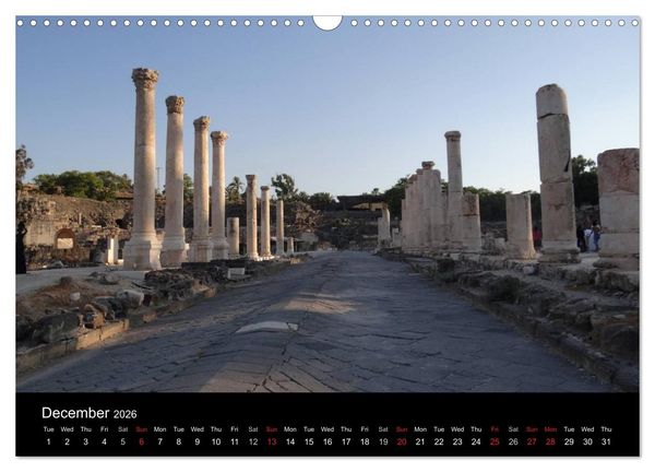 Produktbild: Monuments of Israel 2026 (Wall Calendar 2026 DIN A3 landscape), CALVENDO 12 Month Wall Calendar