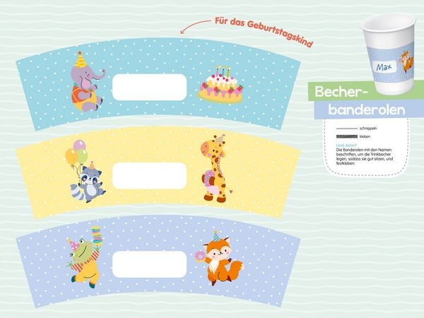 Produktbild: Tierisch lustiger Kindergeburtstag