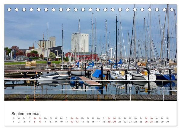 Produktbild: Heiligenhafen immer wieder (Tischkalender 2026 DIN A5 quer), CALVENDO Monatskalender