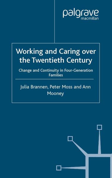 Produktbild: Working and Caring over the Twentieth Century