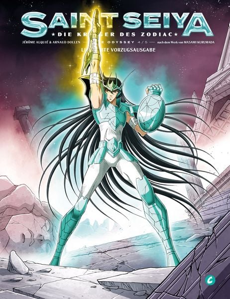 Saint Seiya - Die Krieger des Zodiacs 4 (Limitierte Vorzugsausgabe), Gebundene Ausgabe von Masami Kurumada,Arnaud Dollen,Jérôme Alquié, Crocu,