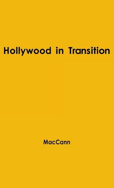 Produktbild: Hollywood in Transition