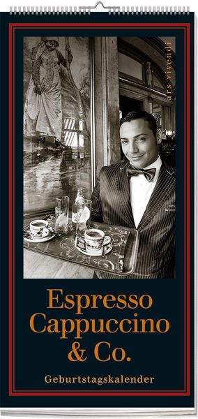 Produktbild: Geburtstagskalender Espresso, Cappuccino & Co.