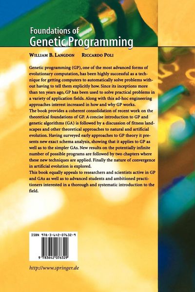 Produktbild: Foundations of Genetic Programming