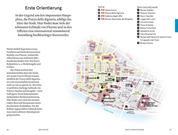 Baedeker SMART Reiseführer Florenz