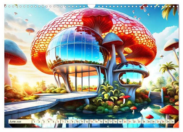 Produktbild: Glass and steel architecture (Wall Calendar 2026 DIN A3 landscape), CALVENDO 12 Month Wall Calendar