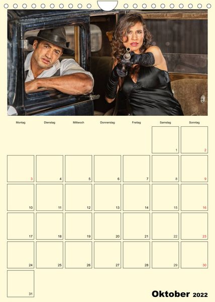 Produktbild: Die 20er Jahre. Gangster, Frauen und Kanonen (Wandkalender 2022 DIN A4 hoch)