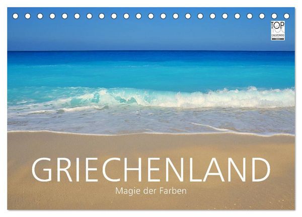 Griechenland – Magie der Farben (Tischkalender 2026 DIN A5 quer), CALVENDO Monatskalender