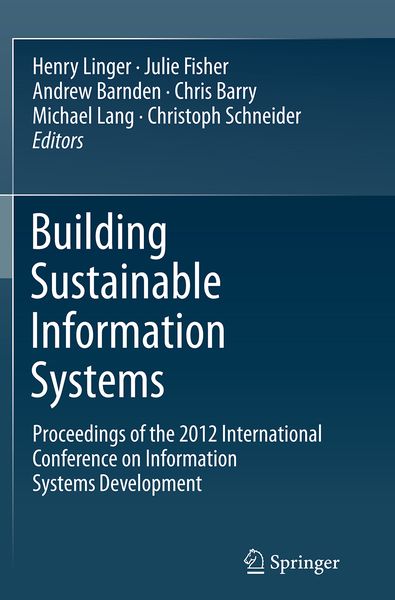 Produktbild: Building Sustainable Information Systems