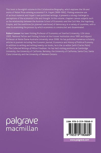 Produktbild: Hayek: A Collaborative Biography