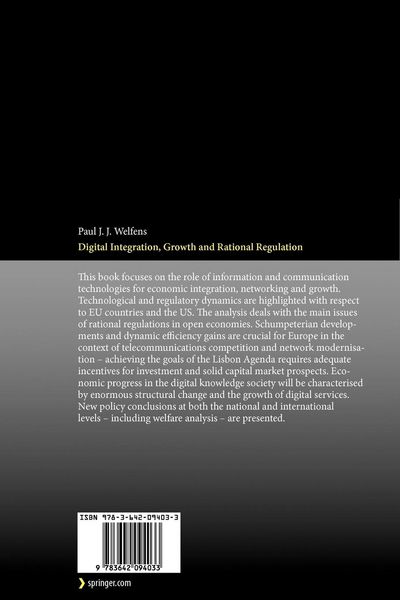 Produktbild: Digital Integration, Growth and Rational Regulation