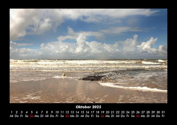 Produktbild: Nordsee 2025 Fotokalender DIN A3