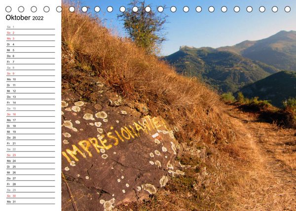 Produktbild: Jakobsweg - Camino San Salvador (Tischkalender 2022 DIN A5 quer)