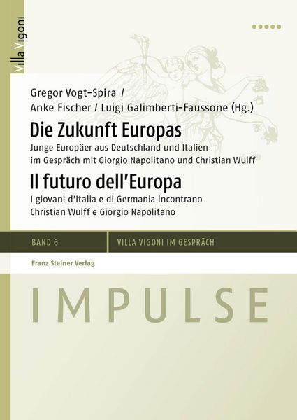 Produktbild: Die Zukunft Europas / Il futuro dell'Europa
