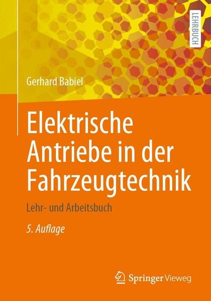 Produktbild: Elektrische Antriebe in der Fahrzeugtechnik