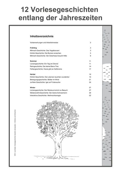 Produktbild: Kita Sprachstark: Vorlesegeschichten interaktiv Jahreszeiten
